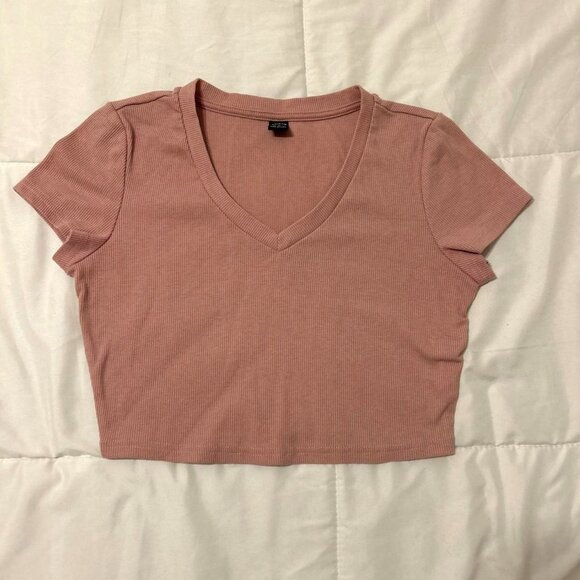 SHEIN Women's Pink Crop-top - Picture 1 of 1